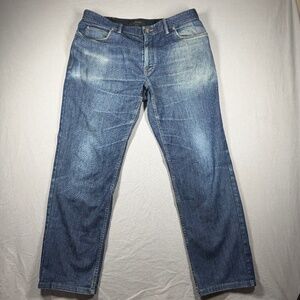 Brioni Made in Italy Luxury Designer Denim Straight Leg Jeans